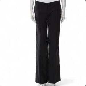 Just Cavalli striped wide leg low rise pants